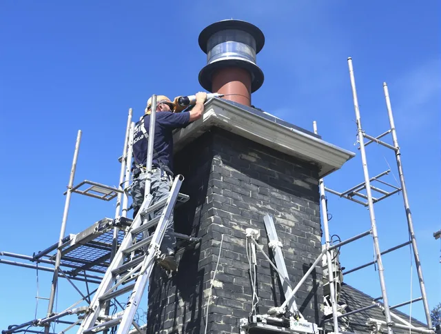 Sturdy chimney crown finished by West Hartford Chimney Sweep in West Hartford, CT