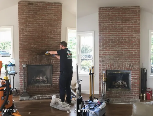 Finished chimney sweeping service by West Hartford Chimney Sweep in West Hartford, CT