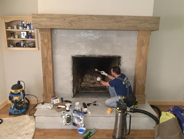 Detailed creosote removal process by West Hartford Chimney Sweep in West Hartford, CT