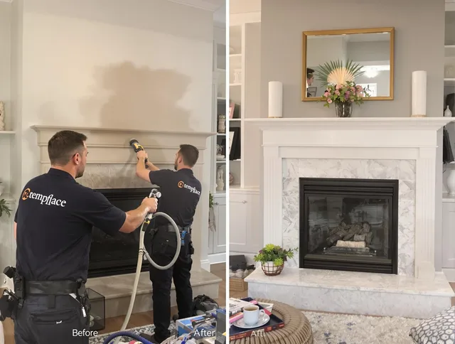 Professional soot removal by West Hartford Chimney Sweep team in West Hartford, CT